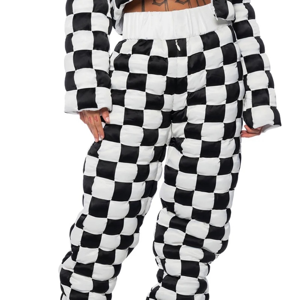 Akira, CHECKMATE WOVEN JOGGER, Size L